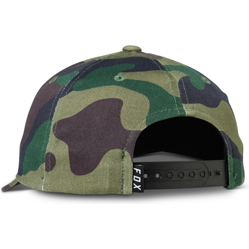 Dětská kšiltovka Fox Yth Vzns Camo 110 Snapback Hat - Green Camo