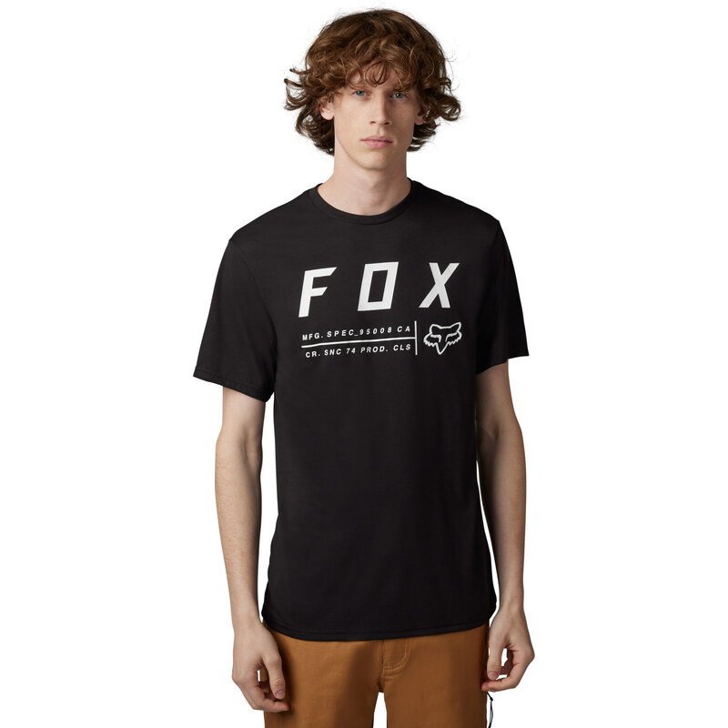 Tričko Fox Non Stop Ss Tech Tee černá