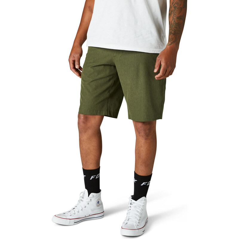 Pánské kraťasy Fox Essex Tech Stretch Short 21" - Olive Green