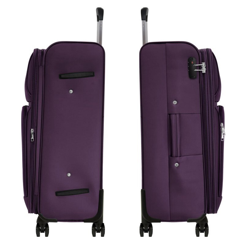 AVANCEA Cestovní kufr AVANCEA GP9196 Dark purple 4W L
