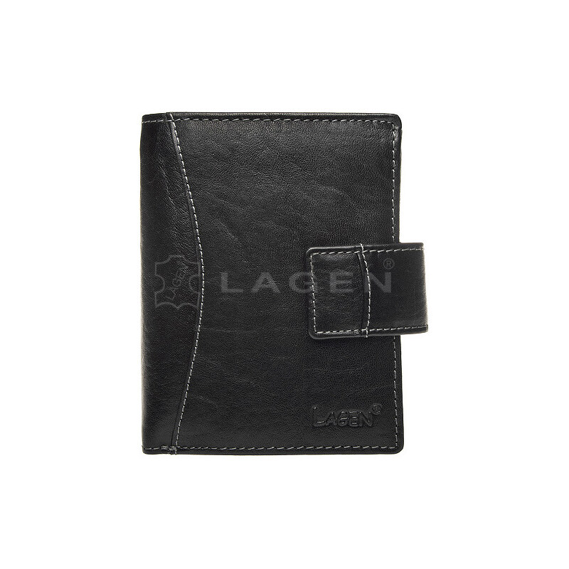 Lagen Kožená peněženka Black 3808/T