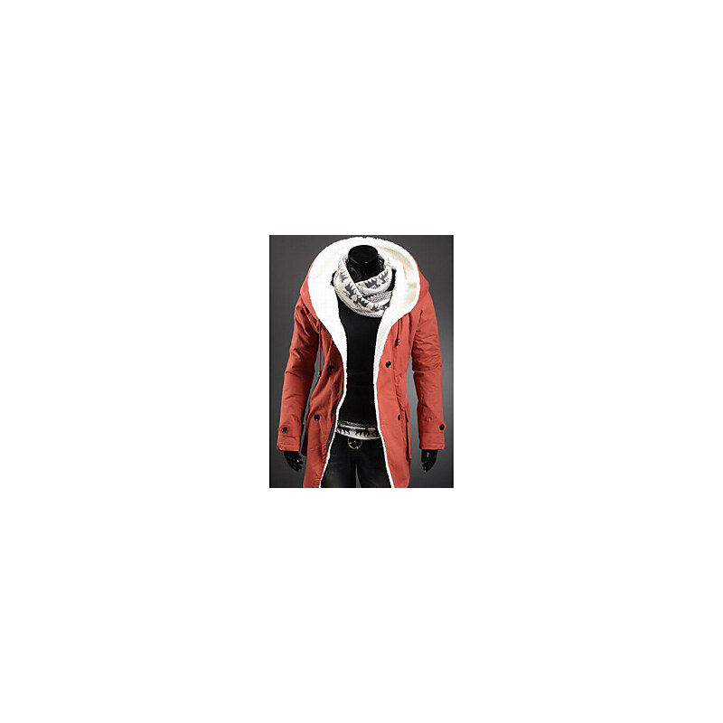 LightInTheBox Men's hoodie thick velvet inside casual coat