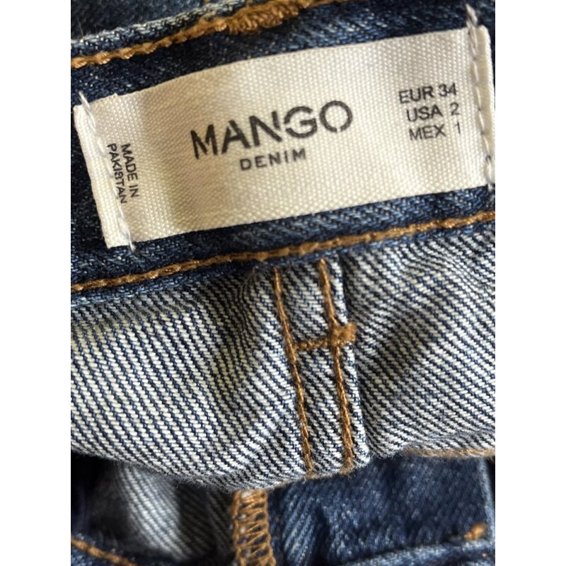 Pánské riflové kraťase Mango 100 % bavlna