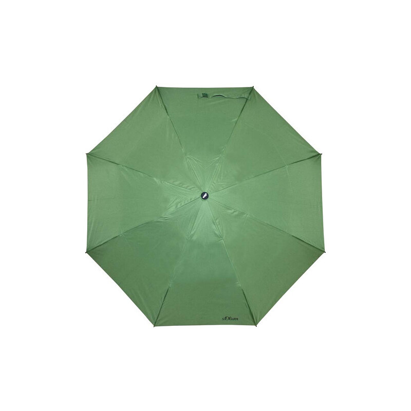 s.Oliver Dámský skládací mechanický deštník Fruit Cocktail Green 70801SO18-5