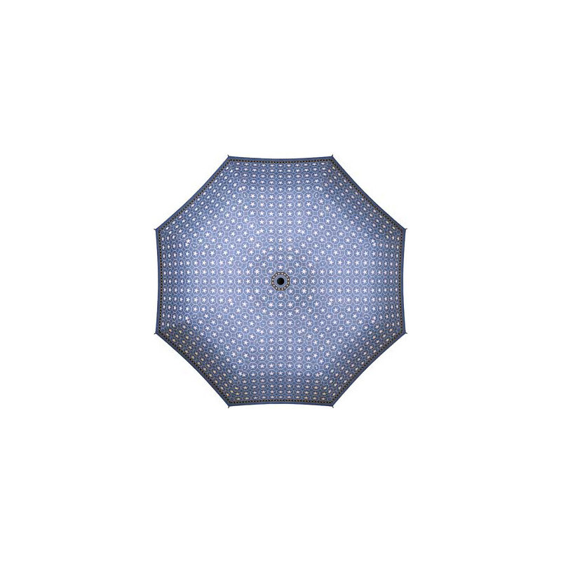 Doppler Dámský skládací mechanický deštník Stars&Stripes - modrý 722651S