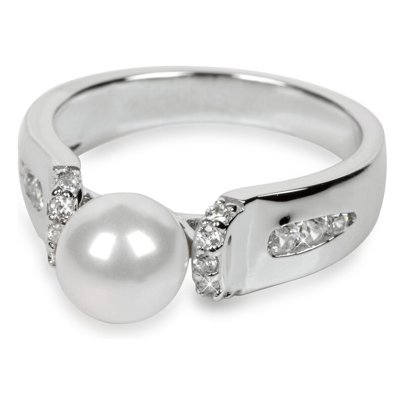 Silver Cat Stříbrný prsten s krystaly SC001