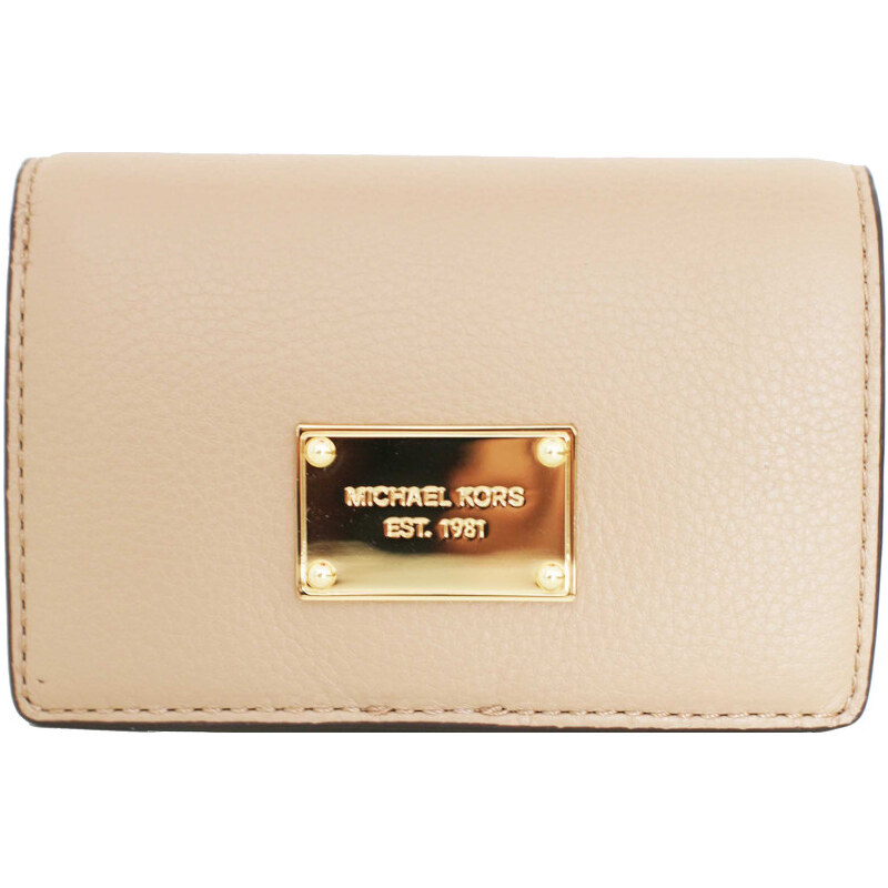 Michael Kors Elegantní kožená peněženka Slim Walltet Leather - mocha 38S4XTTE2L-4