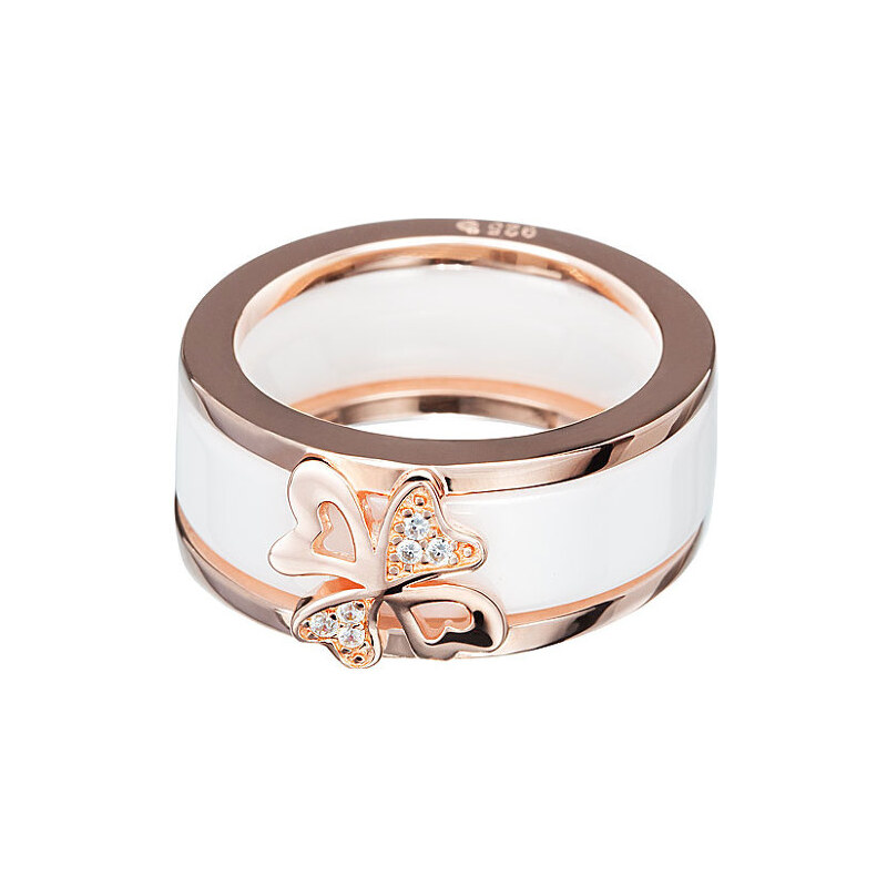 Preciosa Stříbrný prsten Vogue White 5147P00 53 mm