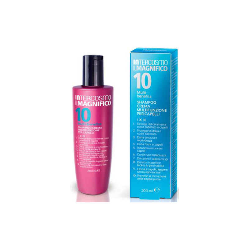 Intercosmo Multifunkční šampon 10 výhod v jednom IL Magnifico (10 Multi-benefits Shampoo) 200 ml