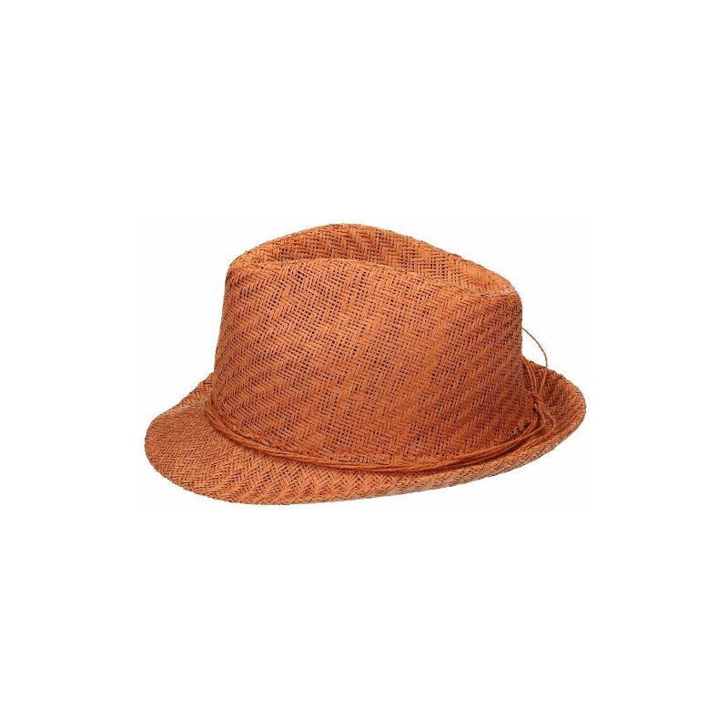 Invuu London Slaměný klobouk Rust 14H0002-3