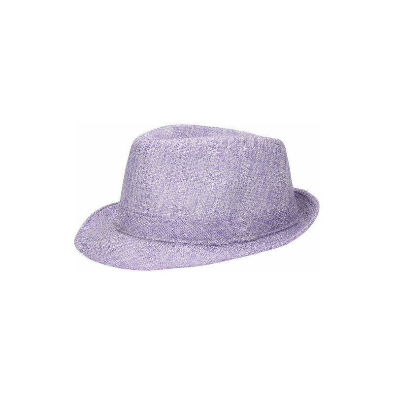 Invuu London Slaměný klobouk Lilac 15H0105