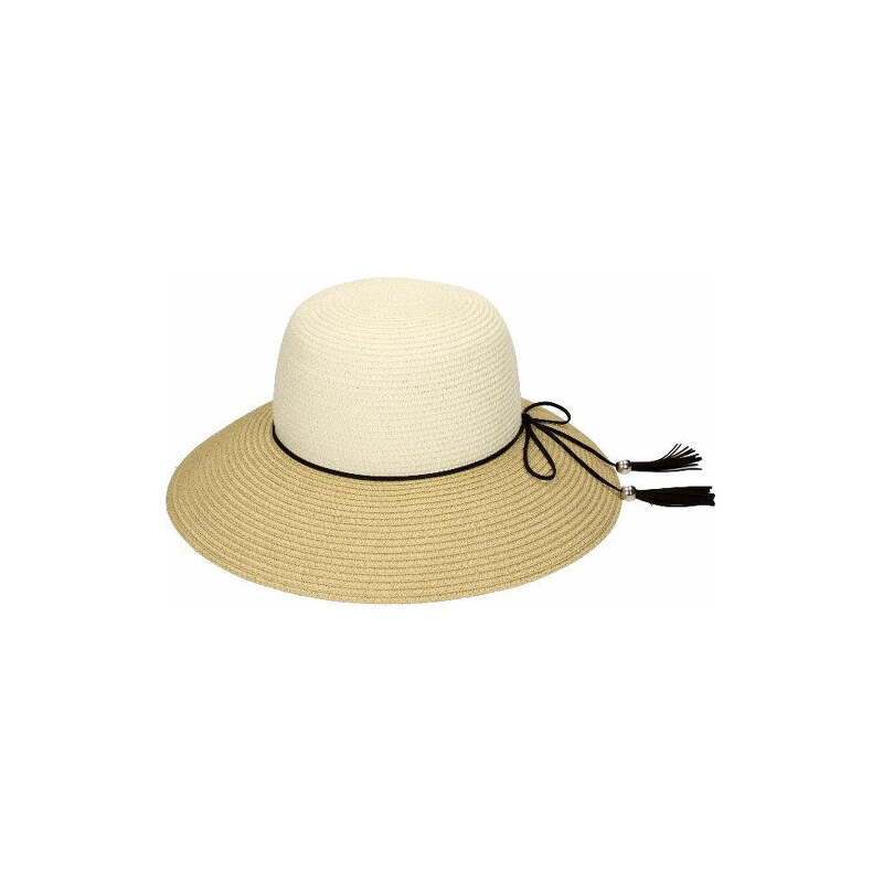 Invuu London Dámský slaměný klobouk Natural Beige 15H0108-2