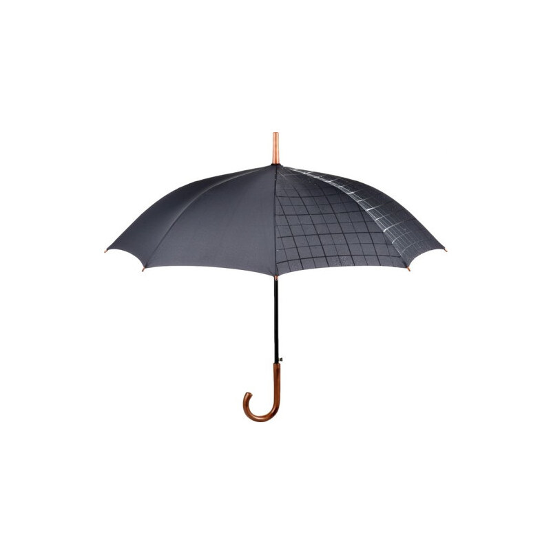 Fare Kouzelný holový vystřelovací deštník Wetlook Black 7232