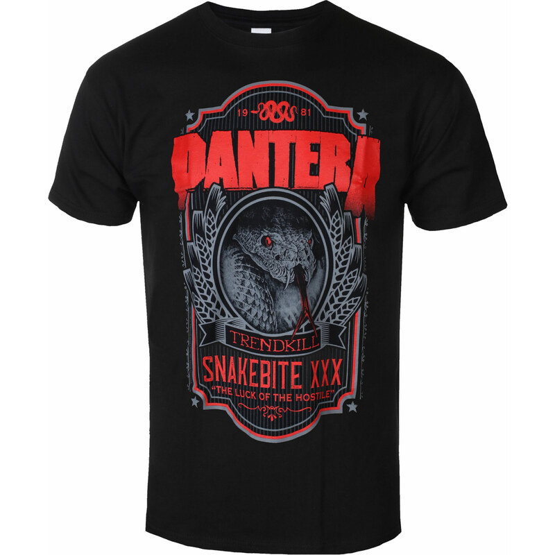 Tričko metal pánské Pantera - Snakebite XXX Label - NNM - 12916900