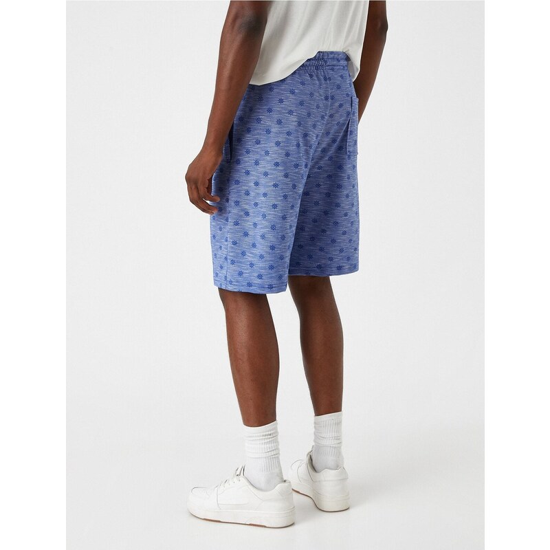 Koton Lace-up Polka Dot Shorts