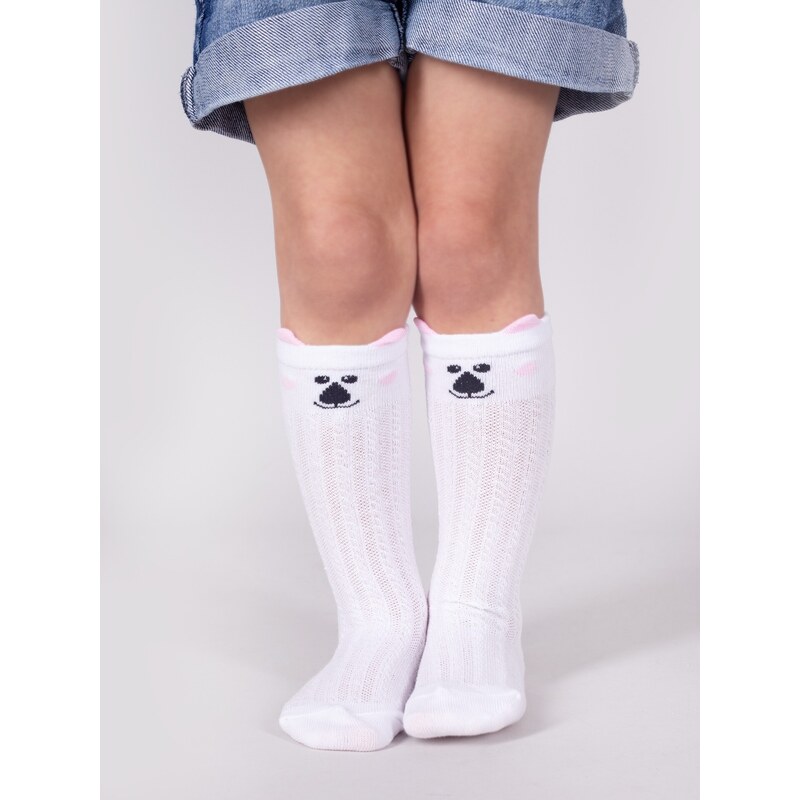 Yoclub Kids's 3Pack Girl's Knee-High Socks SKA-0097G-AA0B