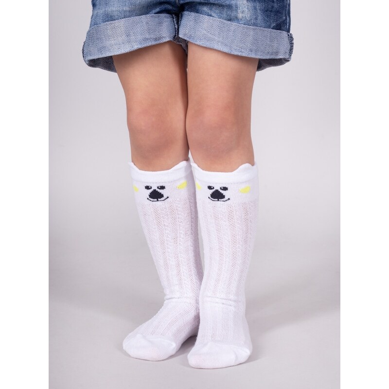 Yoclub Kids's 3Pack Girl's Knee-High Socks SKA-0097G-AA0B