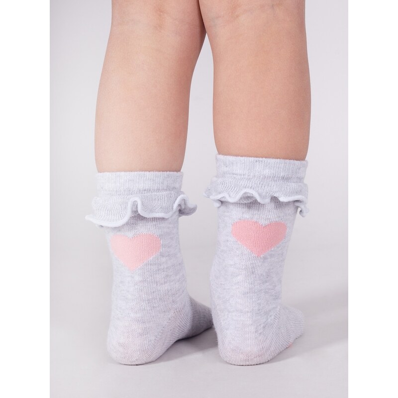 Yoclub Kids's 3Pack Socks With Frill SKA-0069G-000J-001