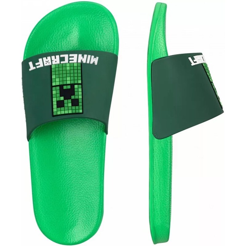 Fashion.uk Dětské pantofle Minecraft - Creeper