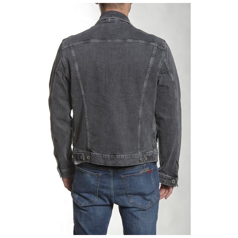 Pánská jeans bunda CROSS JACKET 7 GREY