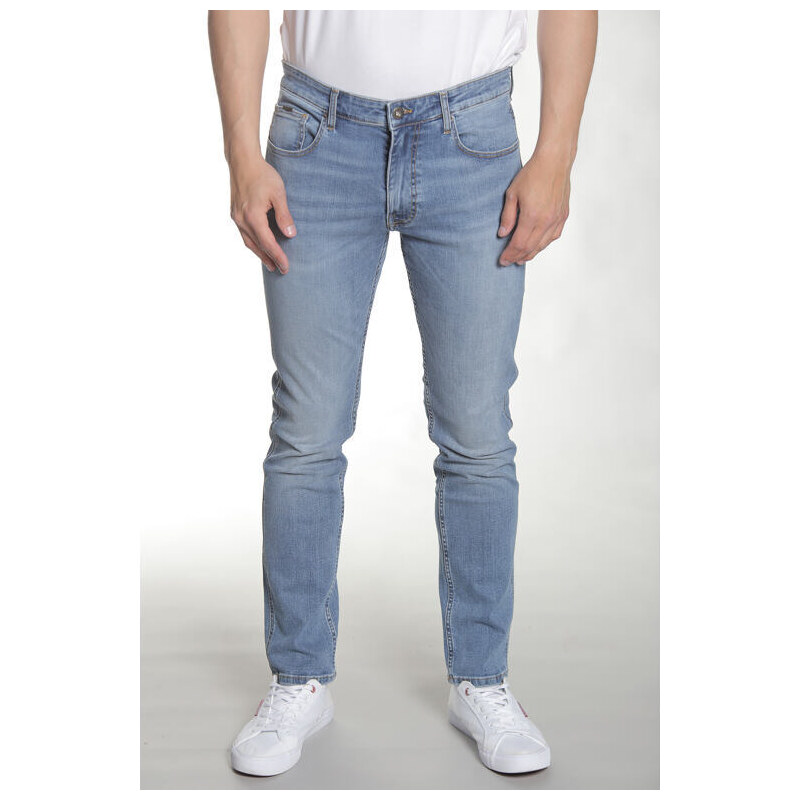 Pánské jeans CROSS TRAMMER 77 LIGHT MID BLUE