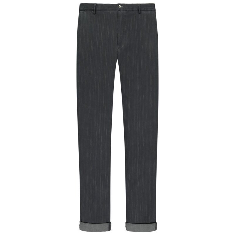Mason's, chino kalhoty s proužkovaným vzorem grey