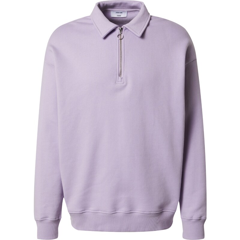 DAN FOX APPAREL Mikina Stefan pastelová fialová