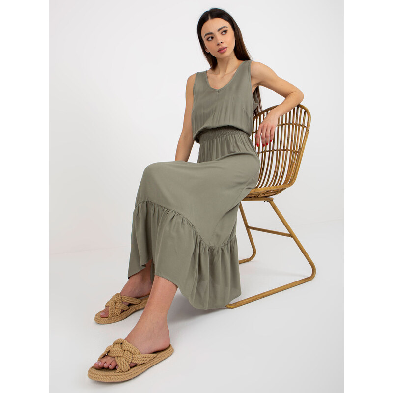 Fresh Made Dress-D73761R30391A-khaki