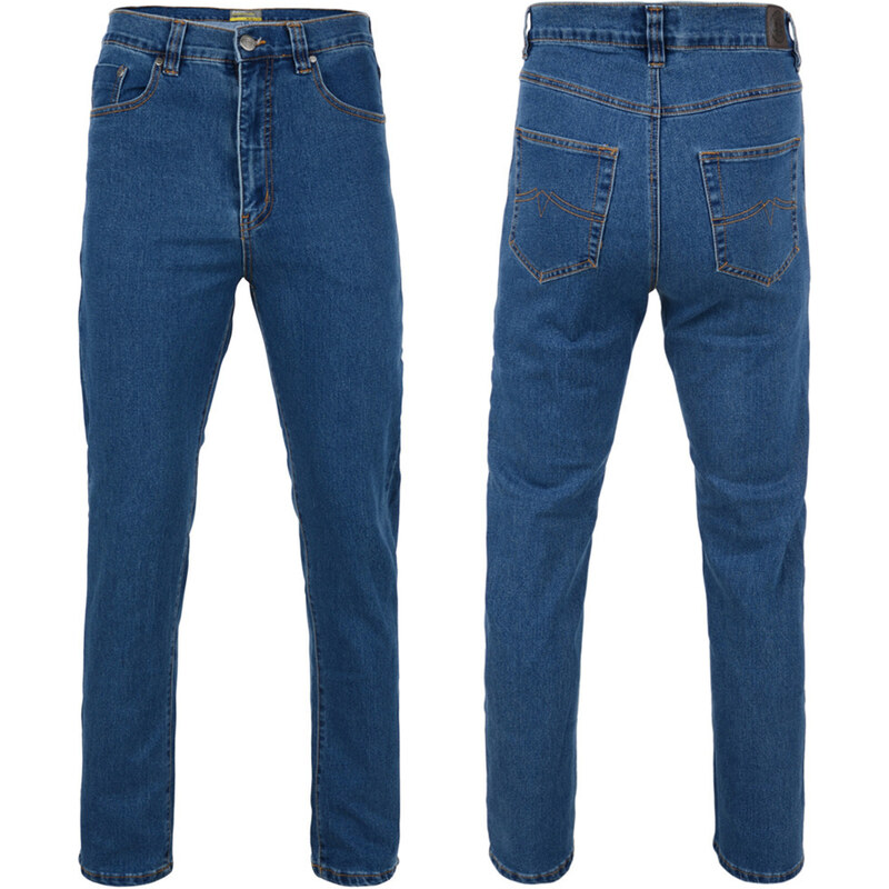 KAM kalhoty pánské KBS101 01 džíny jeans nadměrná velikost