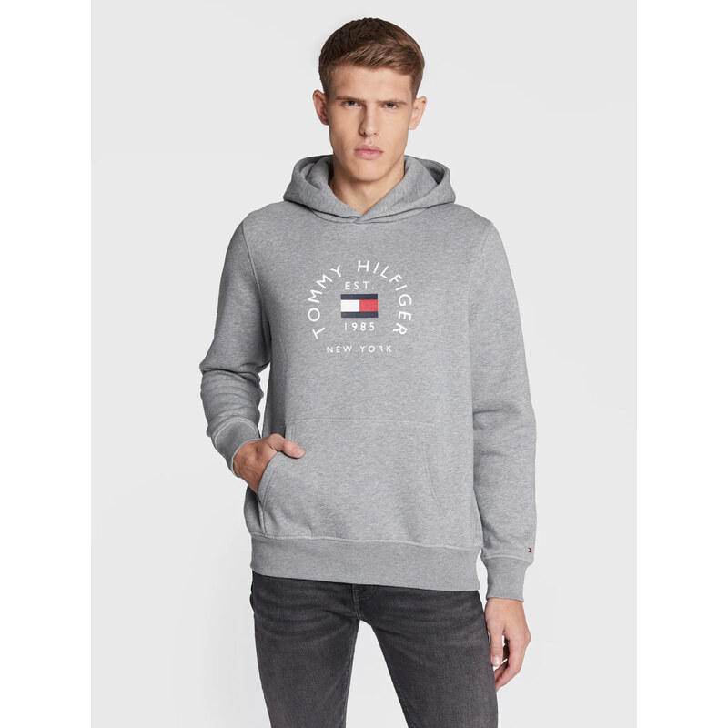 Tommy Hilfiger pánská šedá mikina
