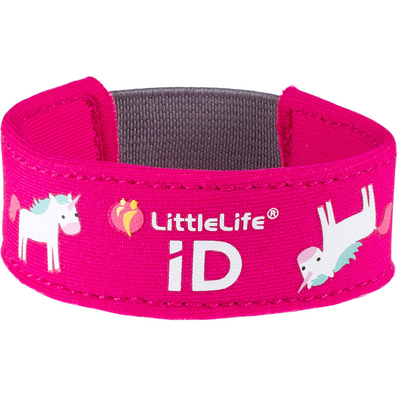 identifikační náramek LittleLife Safety iD Strap - Unicorn
