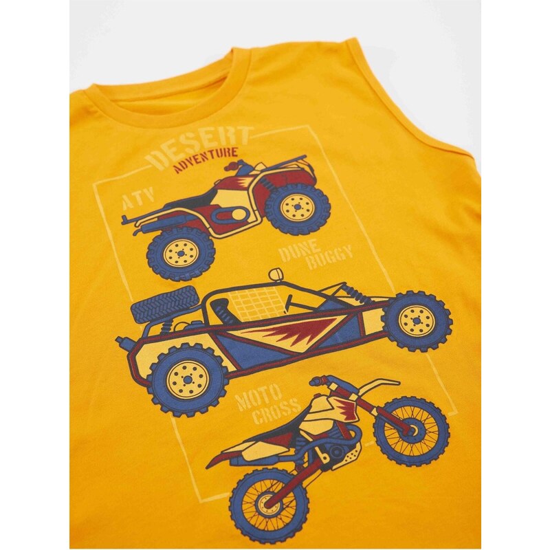 mshb&g Motocross Boys T-shirt Capri Shorts Set