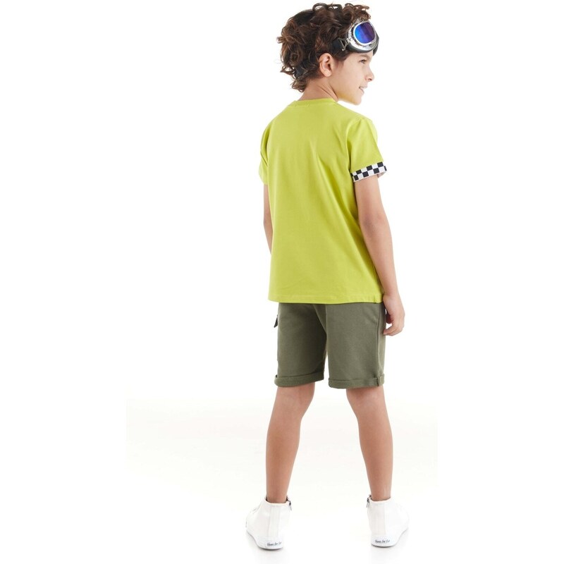 mshb&g Motorcycle Touring Boys T-shirt Shorts Set