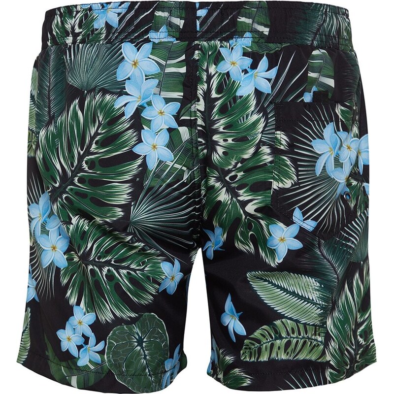 Trendyol Black Standard Swimsuit Marine Shorts