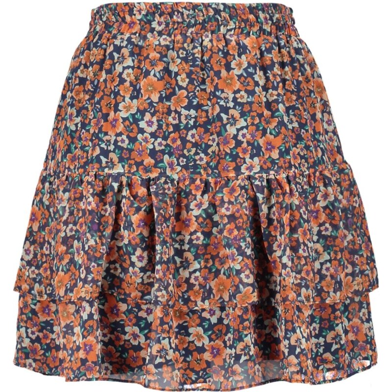 Trendyol Multi Color Lined Flounce Chiffon Mini Woven Skirt