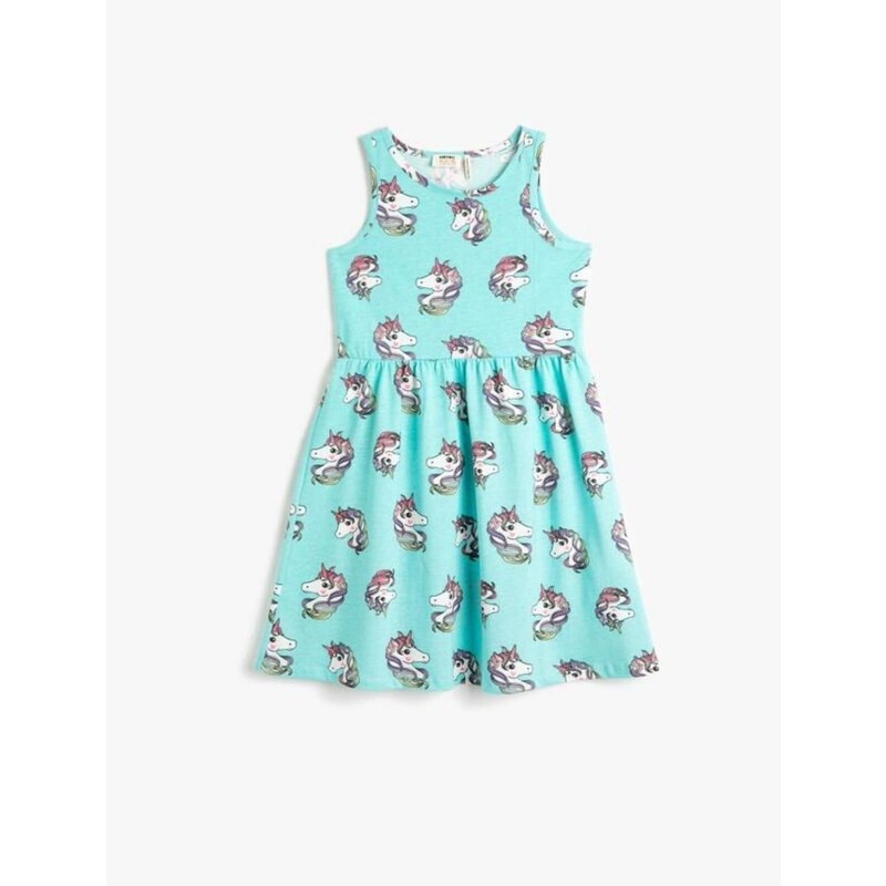 Koton Girls' Dress - 3skg80051ak