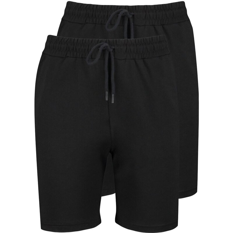 Trendyol Black 2-Pack Shorts & Bermuda