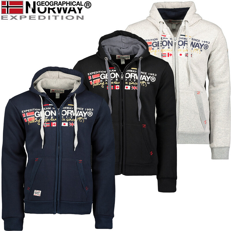 GEOGRAPHICAL NORWAY mikina pánská GALIATOR MEN 100