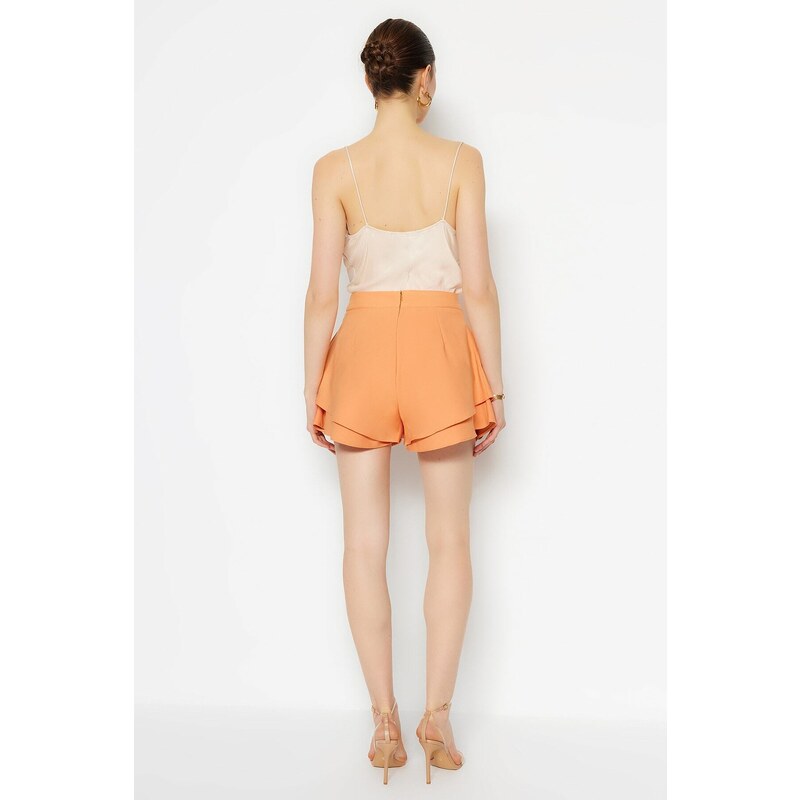 Dámské kraťasy Trendyol Skirt-Looking Shorts