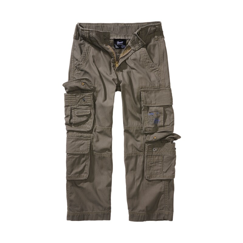 Brandit Kalhoty dětské Kids Pure Vintage Pants olivové 122/128