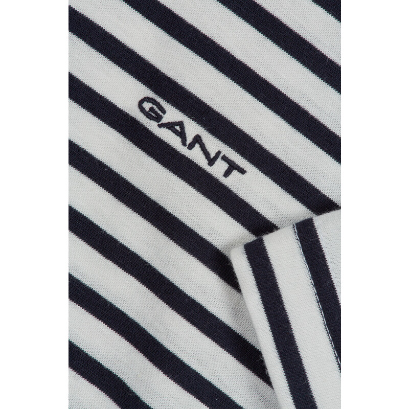 TRIČKO GANT STRIPED T-SHIRT modrá L