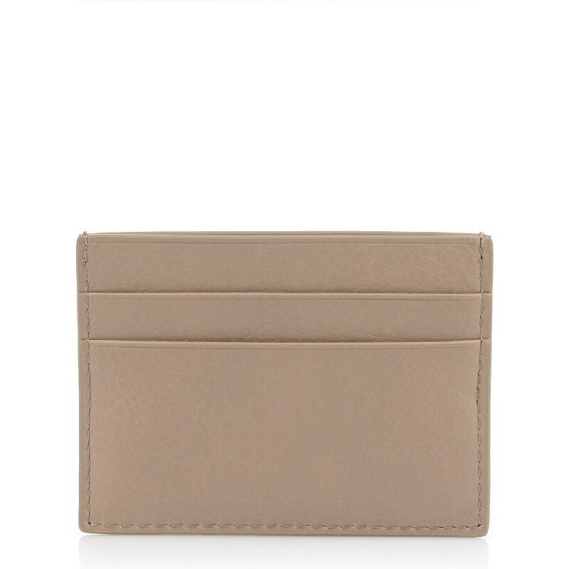 POUZDRO NA PLATEBNÍ KARTY GANT UNISEX. LEATHER CARD HOLDER hnědá None