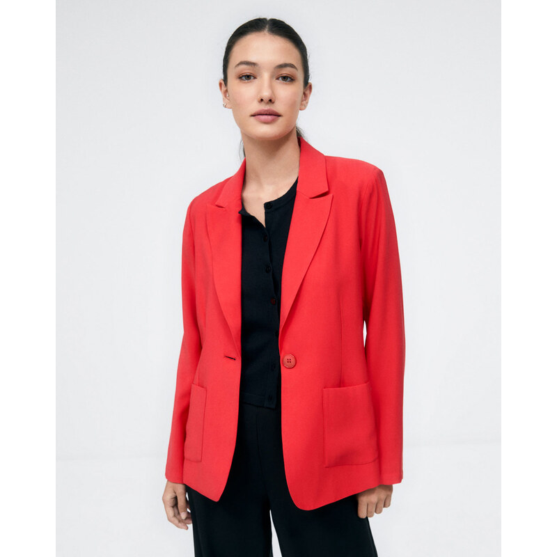 Surkana 513BALI321 Dámské sako 40 červená 78969549