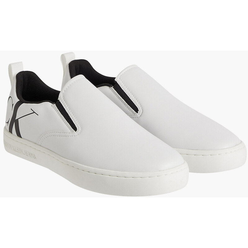 Calvin Klein pánské bílé slip on