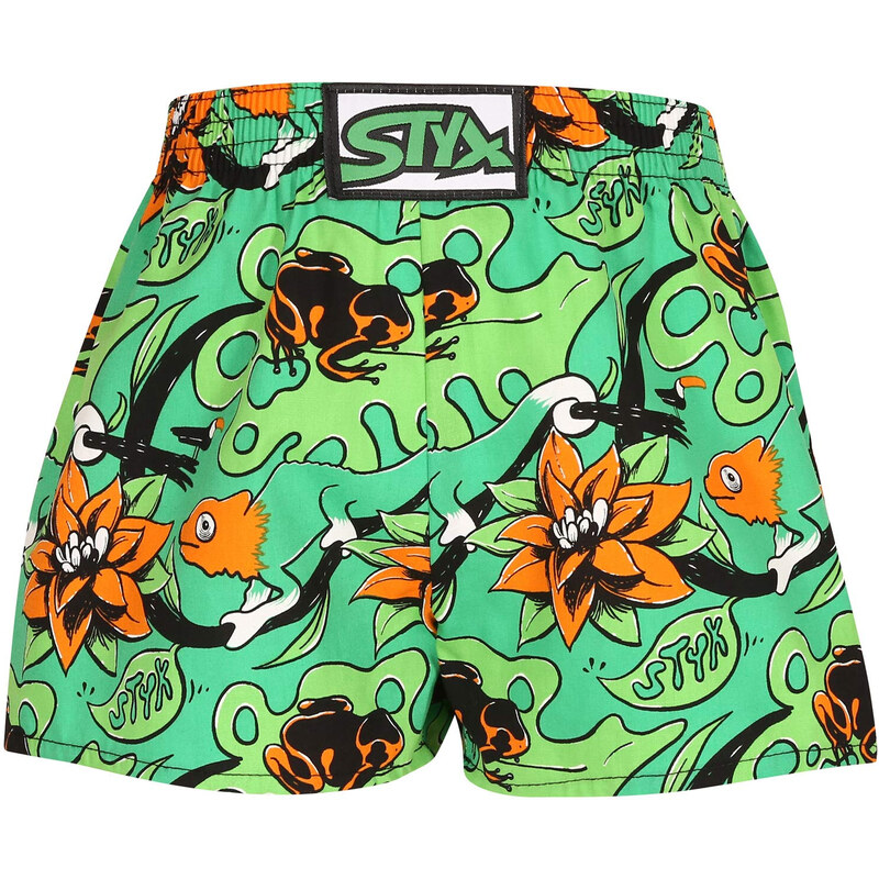 Dětské trenky Styx art klasická guma tropic (J1557) 6-8