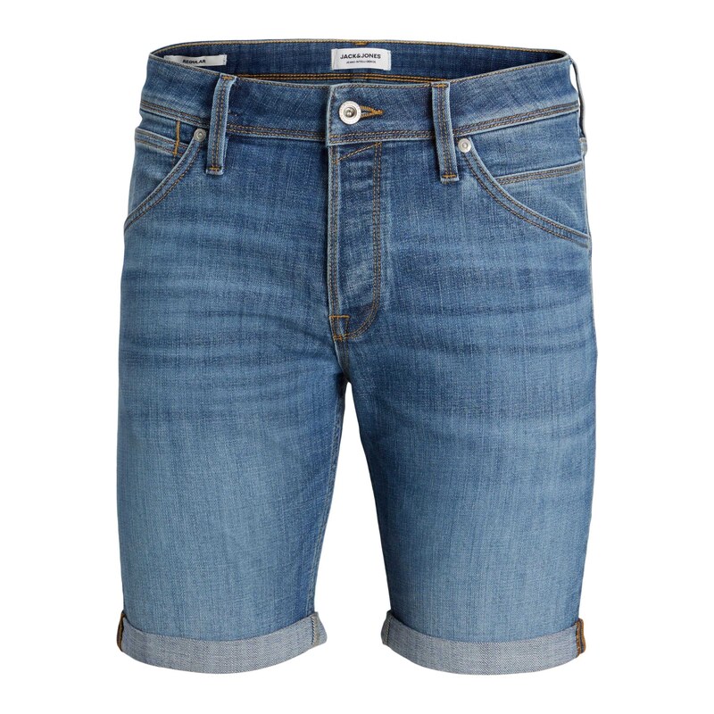 JACK & JONES Džíny Rick Fox modrá džínovina