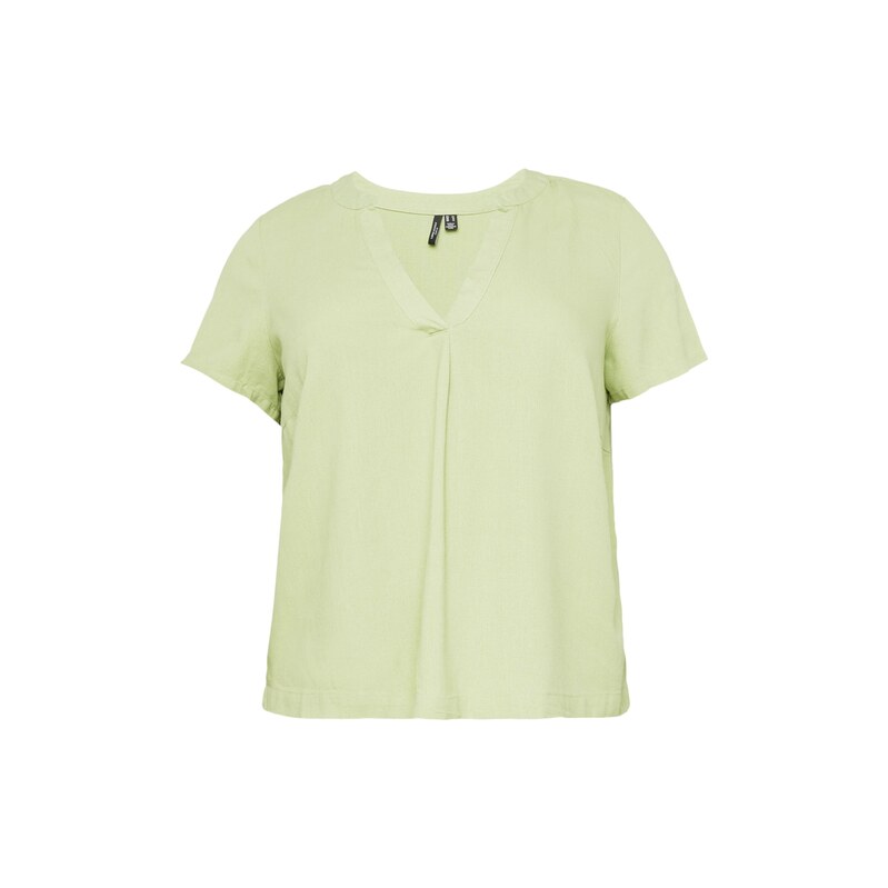 Vero Moda Curve Tričko Mymilo pastelově zelená