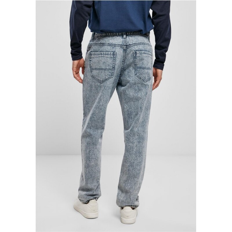 Pánské jeansy Urban Classics Loose Fit Jeans - light skyblue washed