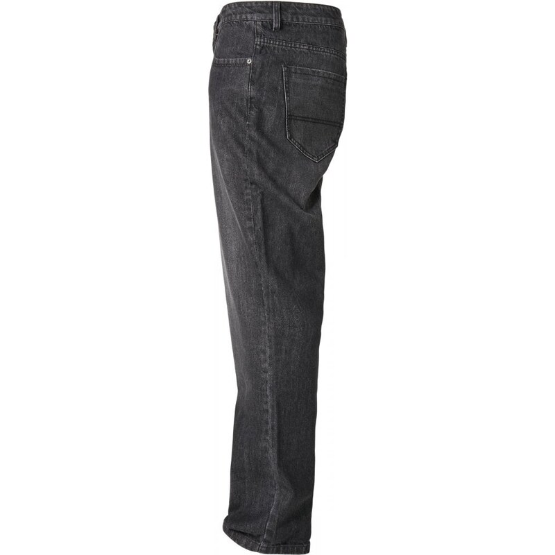 Pánské džíny Urban Classics Loose Fit Jeans - černé