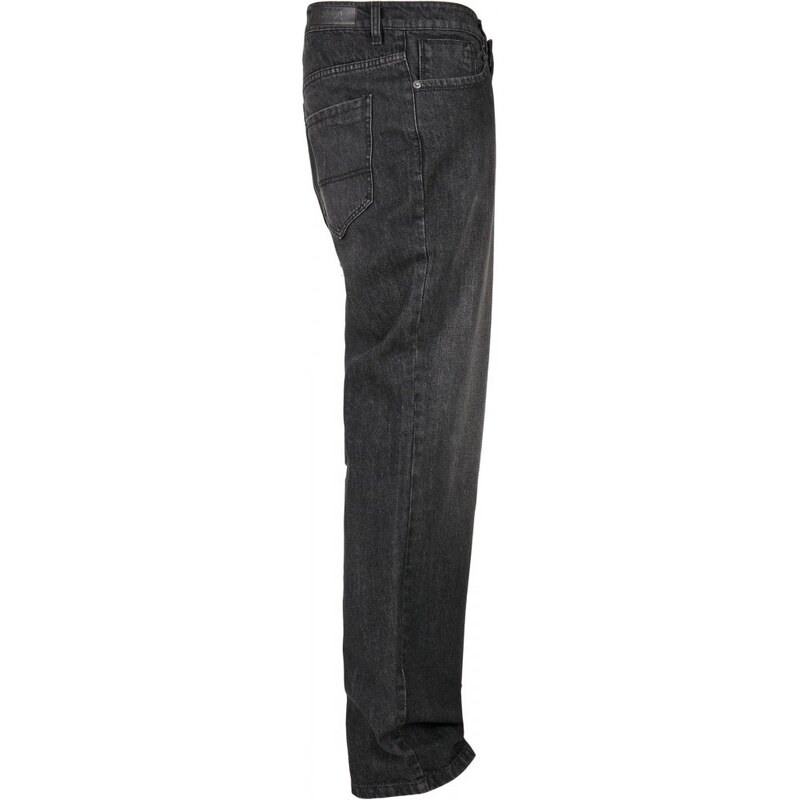 Pánské džíny Urban Classics Loose Fit Jeans - černé